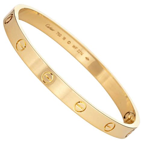 silver cartier love bracelet|pre owned cartier love bracelet.